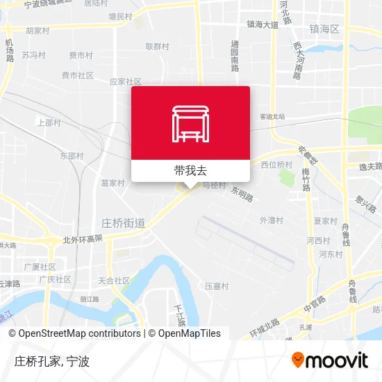 庄桥孔家地图