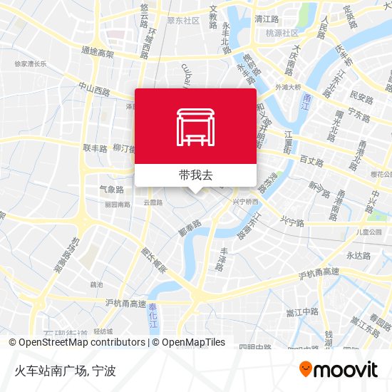 火车站南广场地图