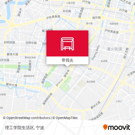 理工学院生活区地图