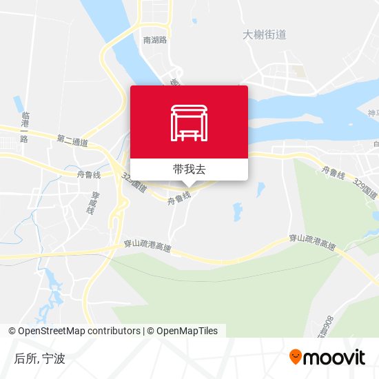 后所地图