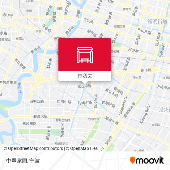 中翠家园地图