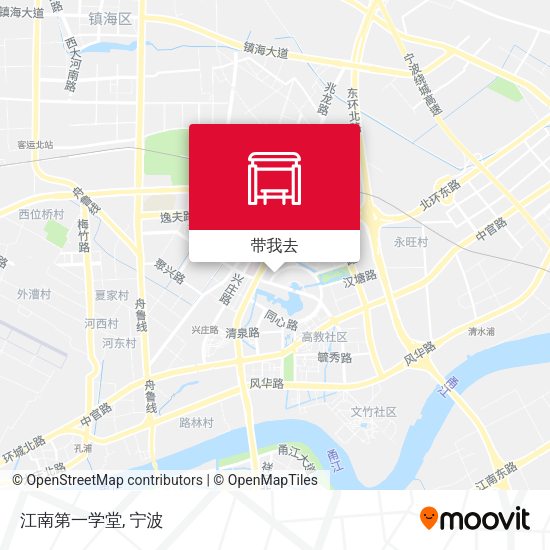 江南第一学堂地图