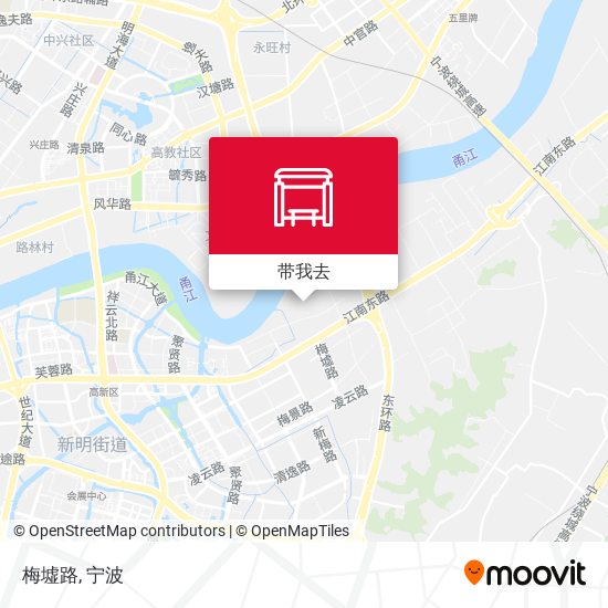 梅墟路地图