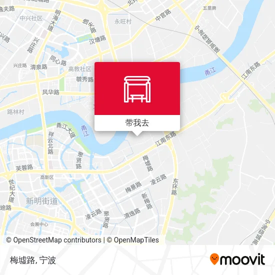 梅墟路地图