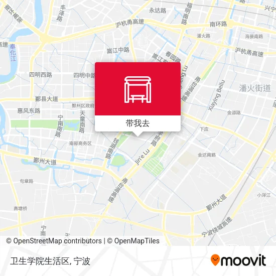 卫生学院生活区地图