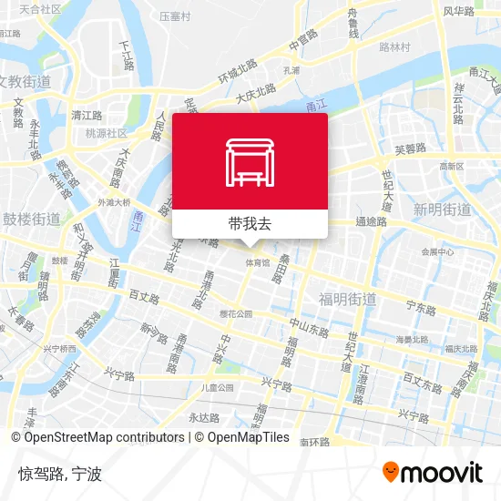 惊驾路地图