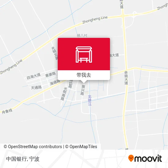 中国银行地图