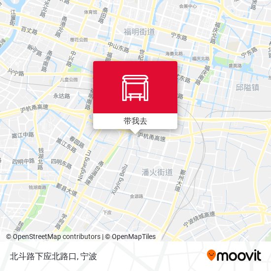 北斗路下应北路口地图