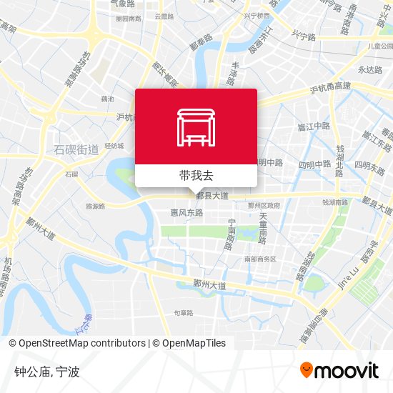 钟公庙地图