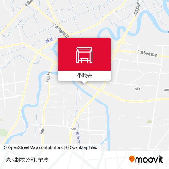 老K制衣公司地图