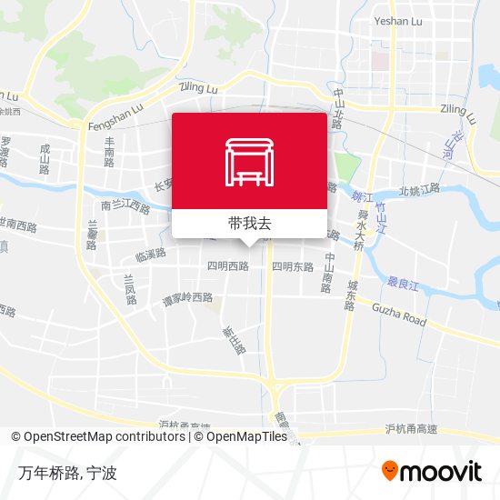 万年桥路地图