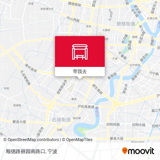 顺德路丽园南路口地图