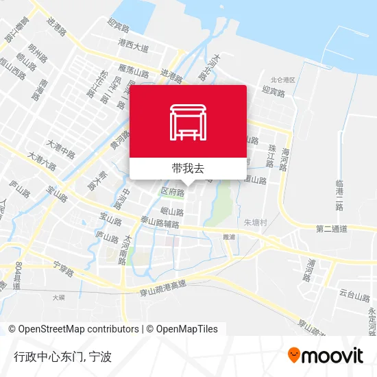 行政中心东门地图