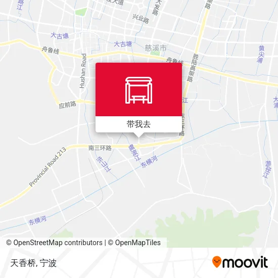 天香桥地图