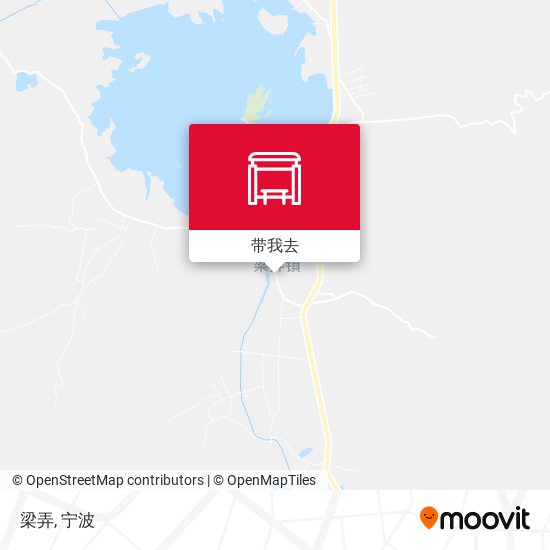梁弄地图