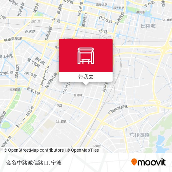 金谷中路诚信路口地图