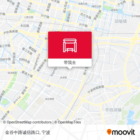 金谷中路诚信路口地图
