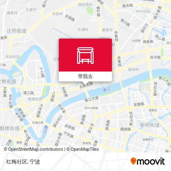 红梅社区地图