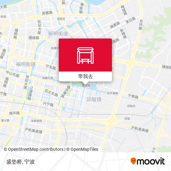 盛垫桥地图
