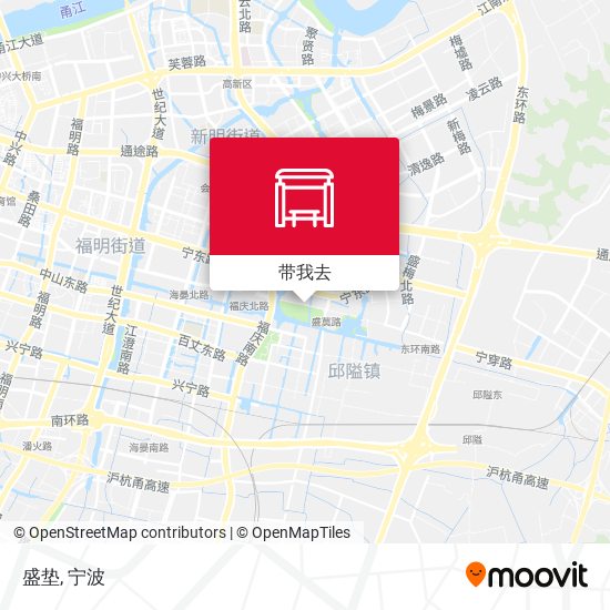 盛垫地图