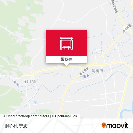 洞桥村地图