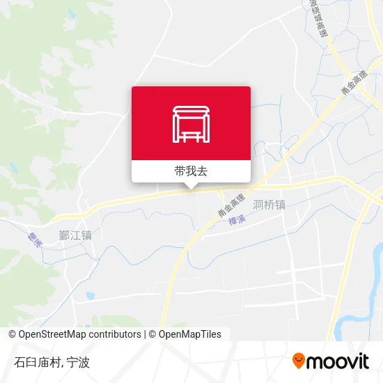 石臼庙村地图