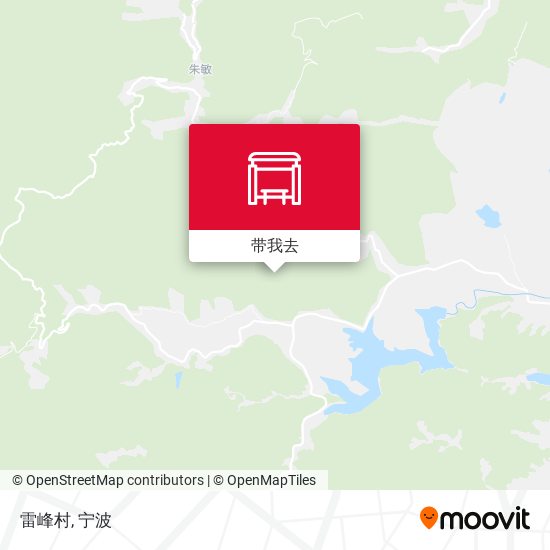 雷峰村地图