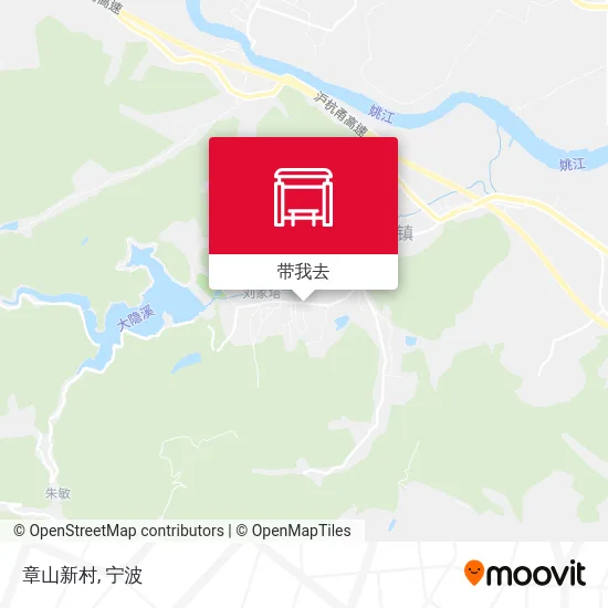 章山新村地图