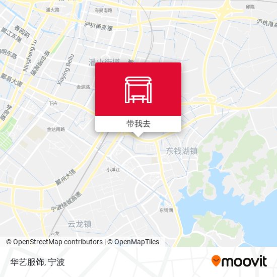 华艺服饰地图