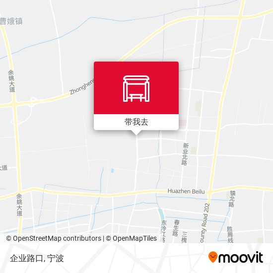 企业路口地图