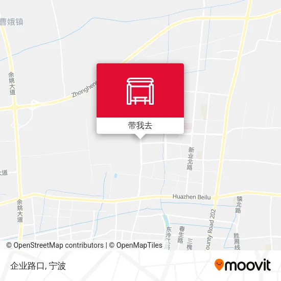 企业路口地图