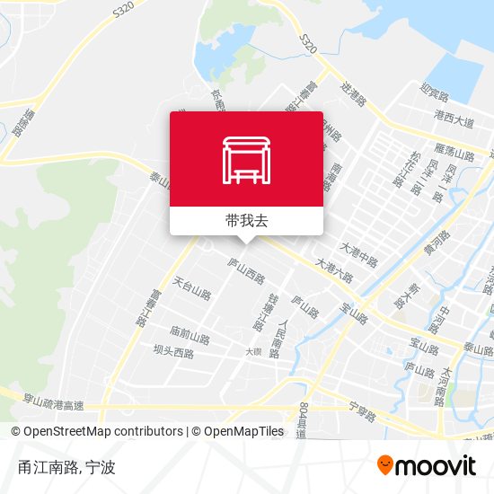 甬江南路地图