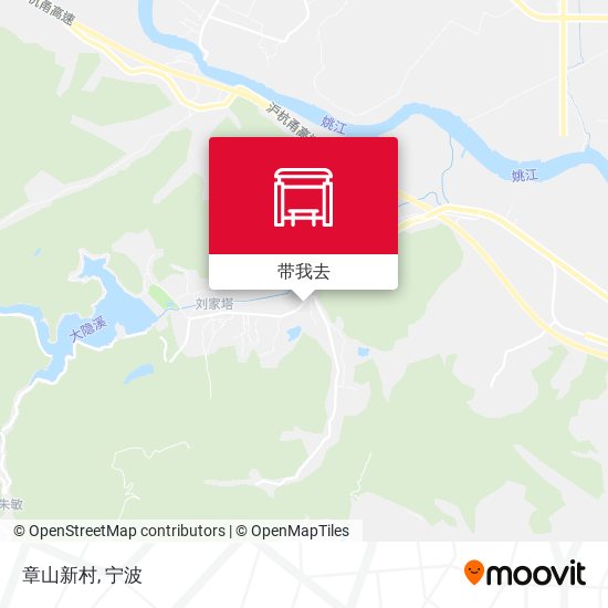 章山新村地图