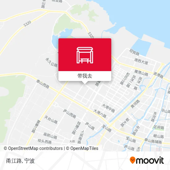 甬江路地图