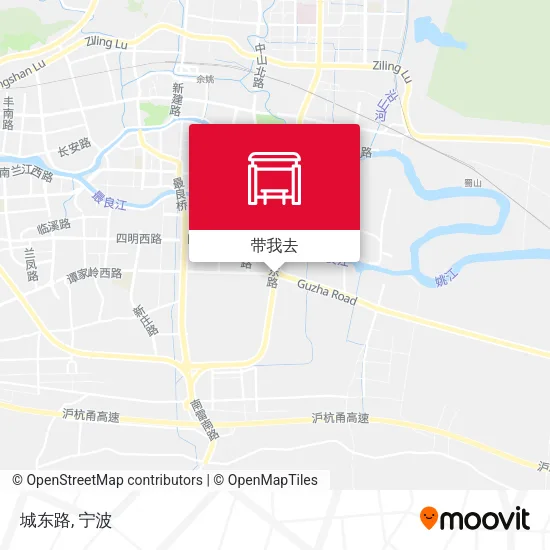 城东路地图