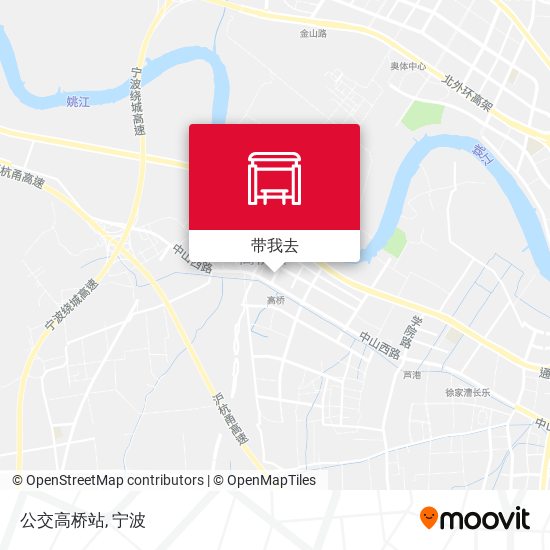 公交高桥站地图