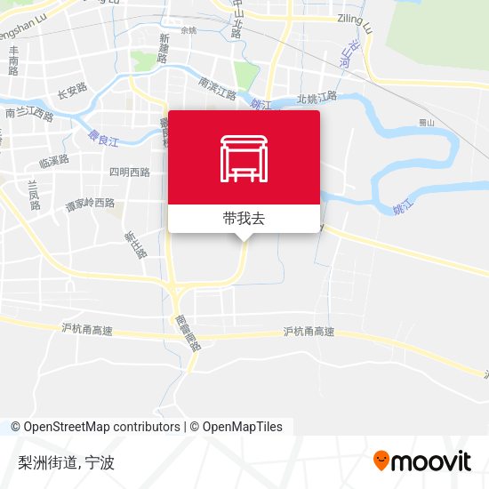 梨洲街道地图