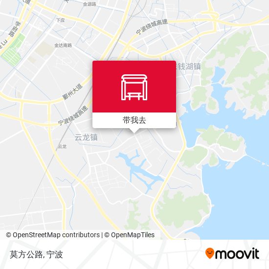 莫方公路地图