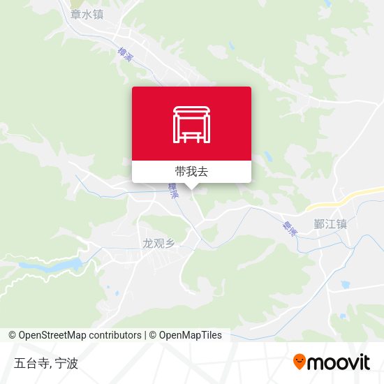 五台寺地图