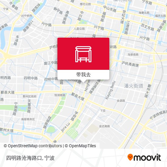 四明路沧海路口地图