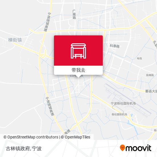 古林镇政府地图