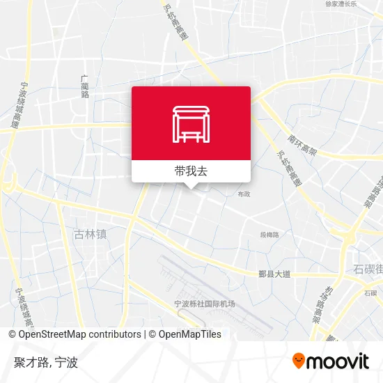 聚才路地图