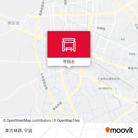 黄古林路地图