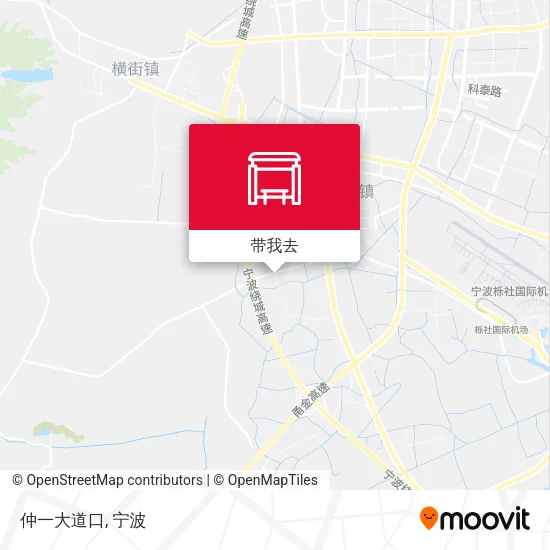 仲一大道口地图