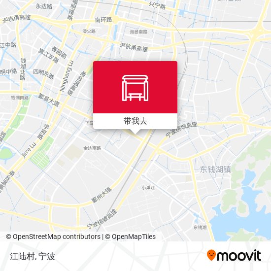 江陆村地图