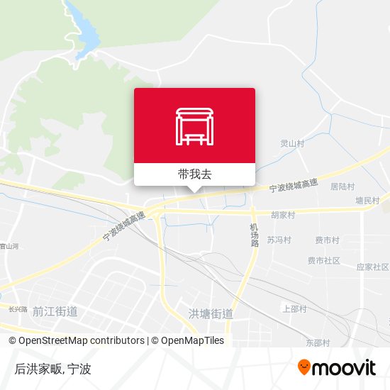 后洪家畈地图