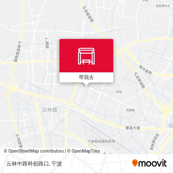 云林中路科创路口地图