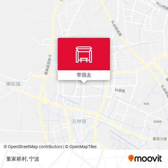 董家桥村地图