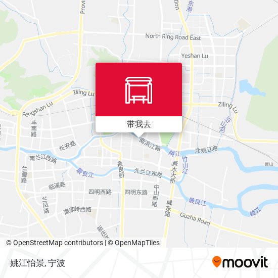 姚江怡景地图