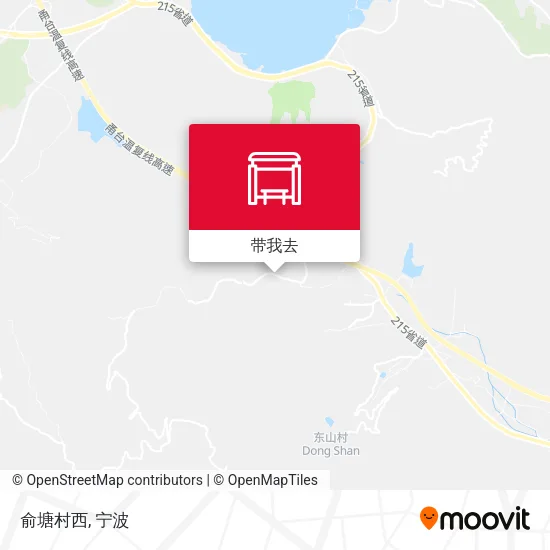 俞塘村西地图